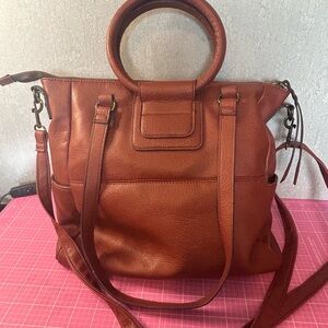 Classic Brown Tote with Textured Design